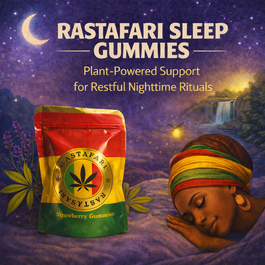 Restful Rituals Plant-Powered Support for Restful Nighttime Rituals - Rastafari Wellness