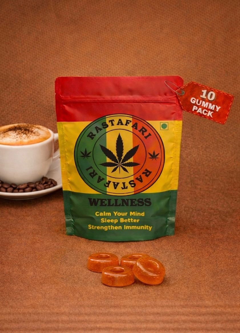 Cappuccino Relax & Reset Gummies 5% – Pack of 10 Gummies