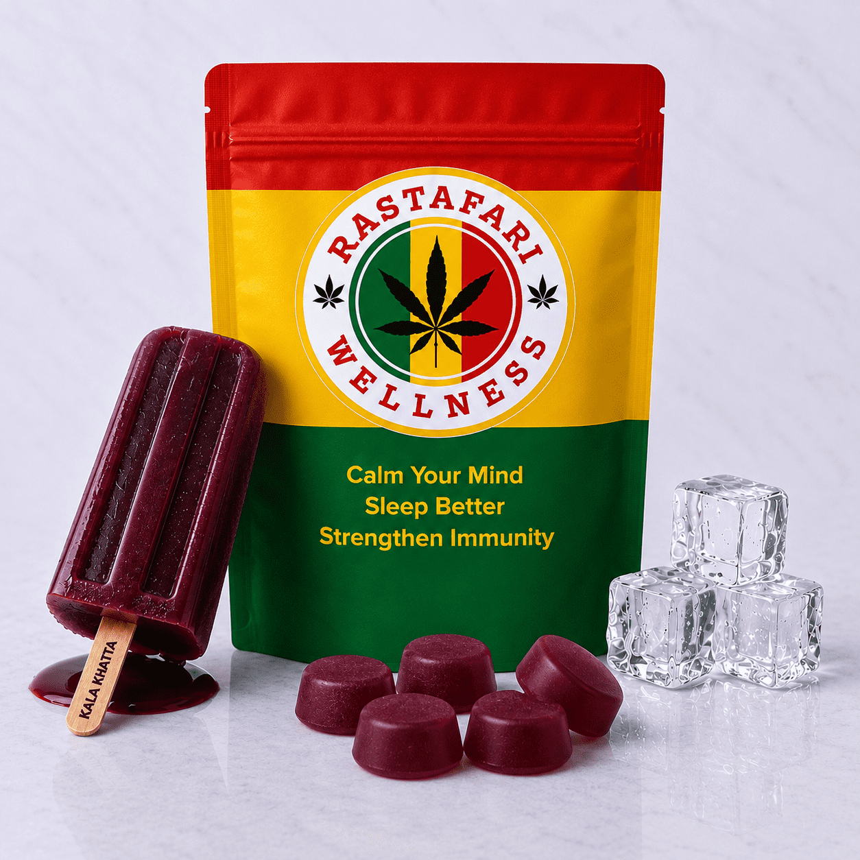 Kala Khatta Relax & Reset Gummies 5% – Pack of 30 Gummies